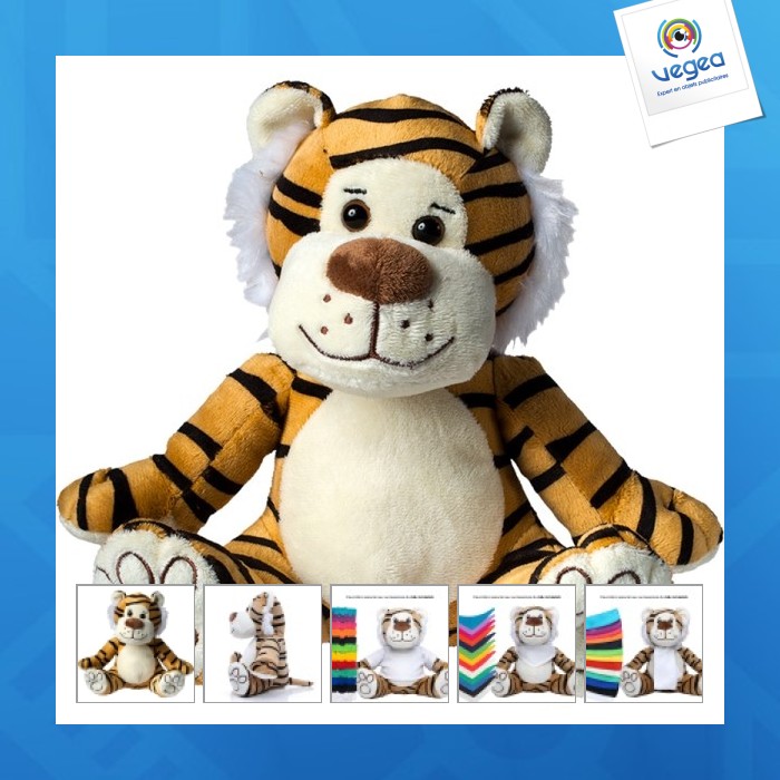 Peluche de tigre.