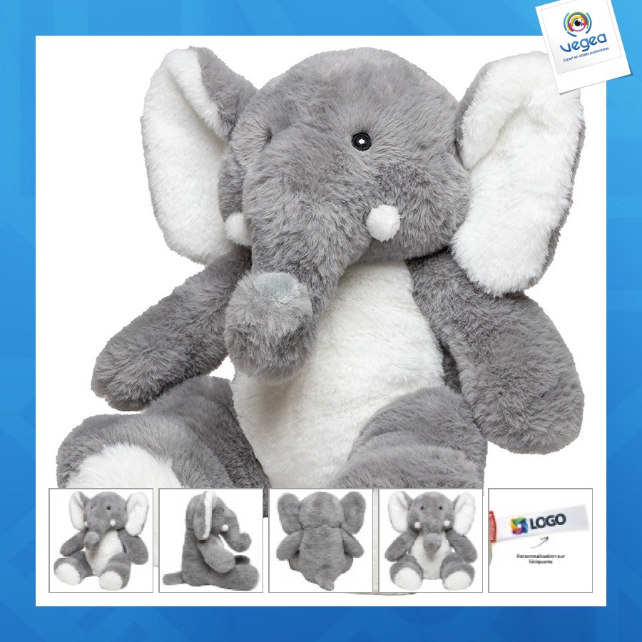 Peluche éléphant de promoción