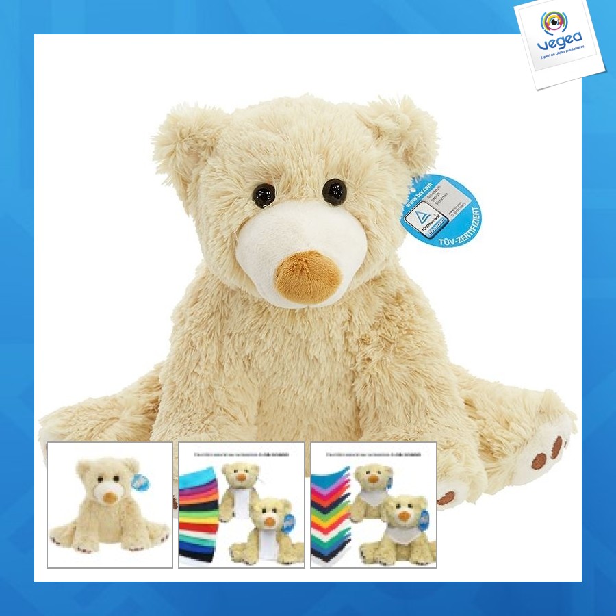 Peluche ours personalizable m
