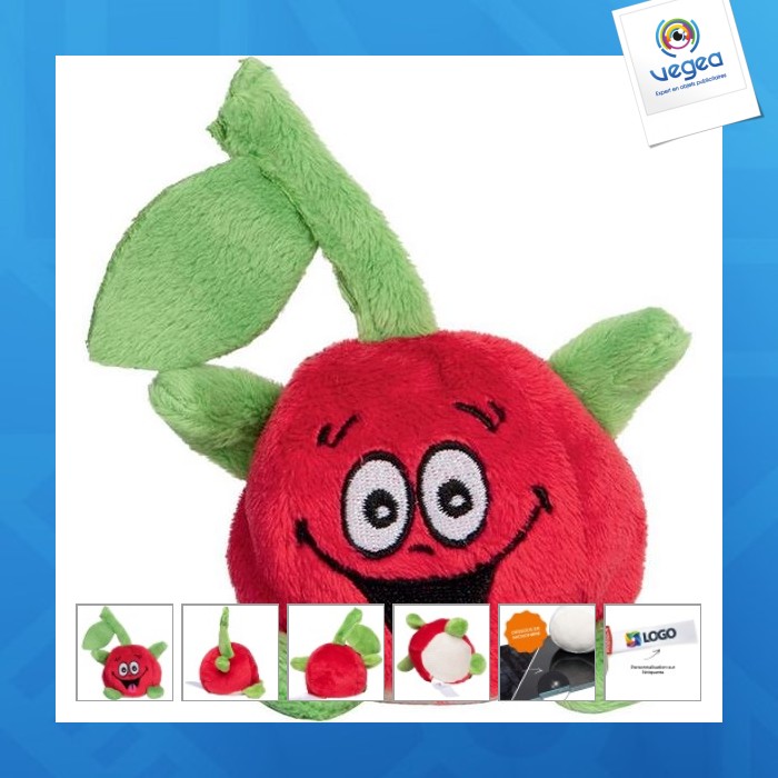 Peluche personalizable cerise - mbw