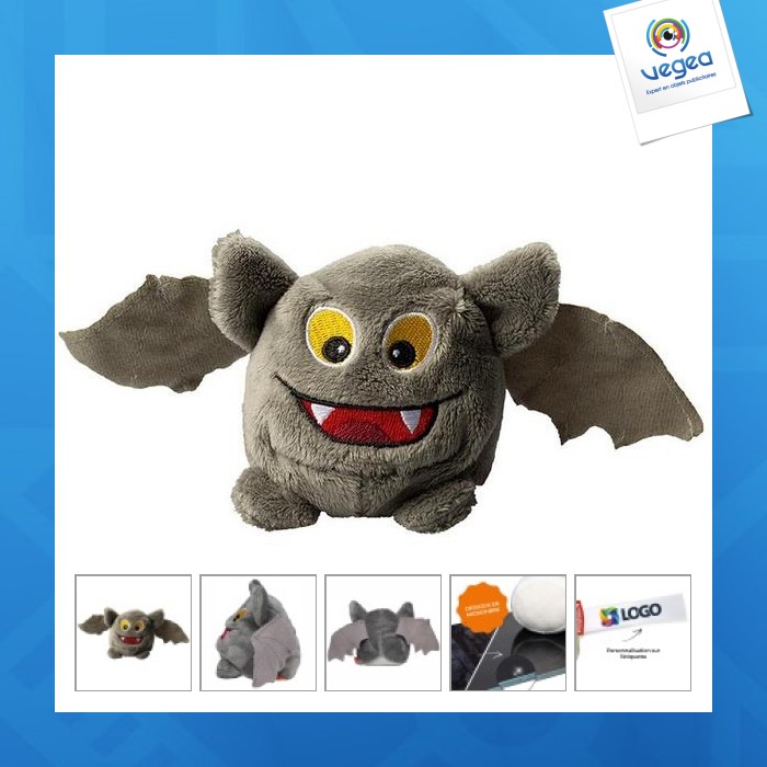 Peluche personalizable chauve-souris - mbw