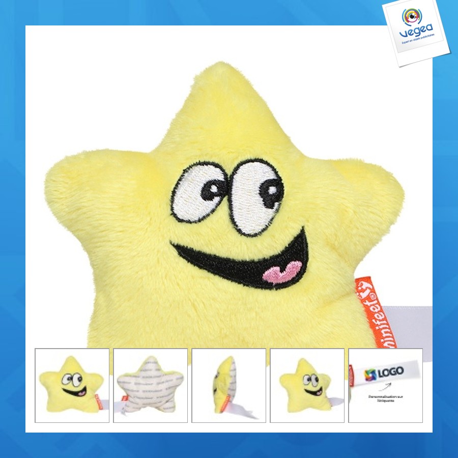 Peluche personalizable étoile mbw