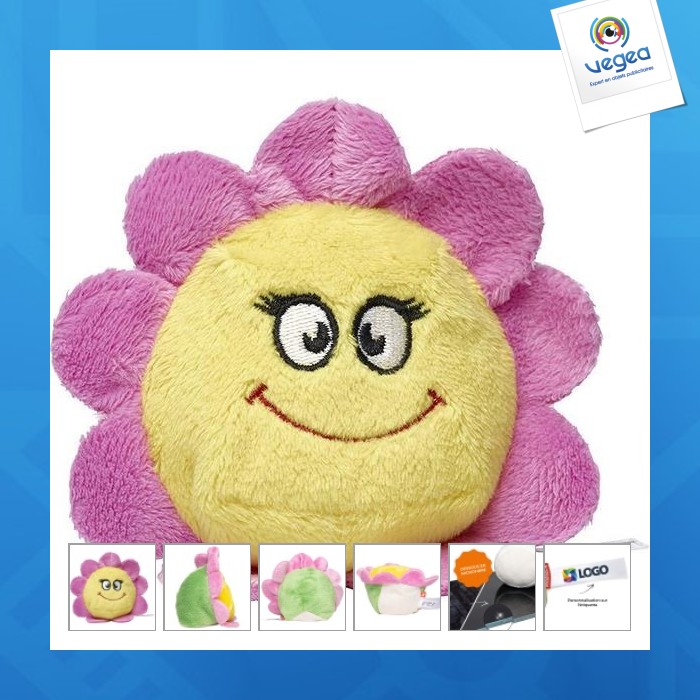 Peluche personalizable fleur - mbw