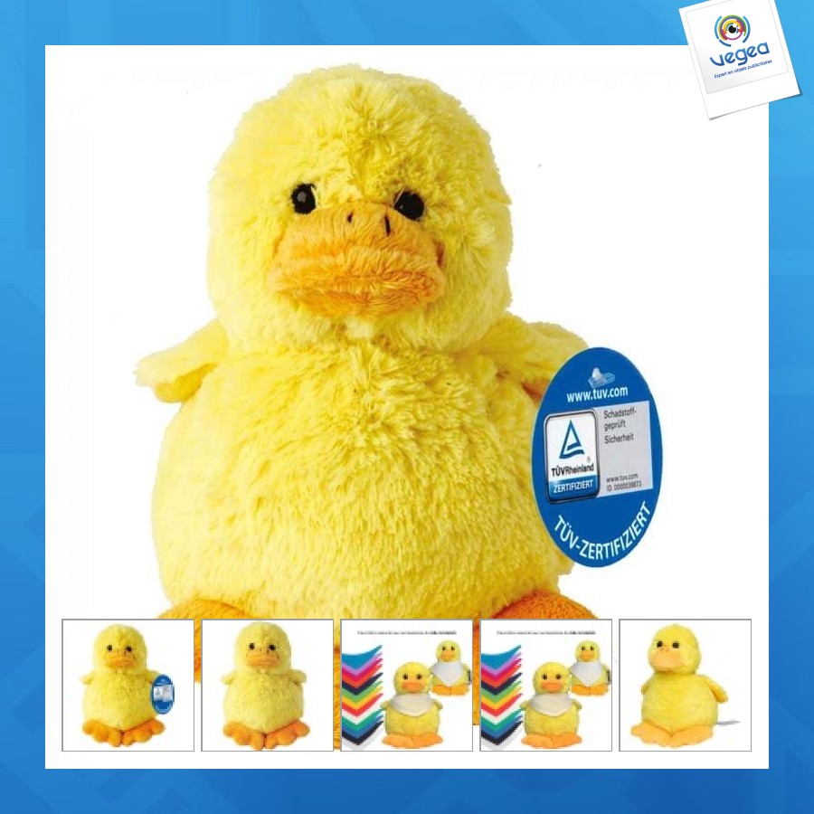 Peluche personalizable poussin s