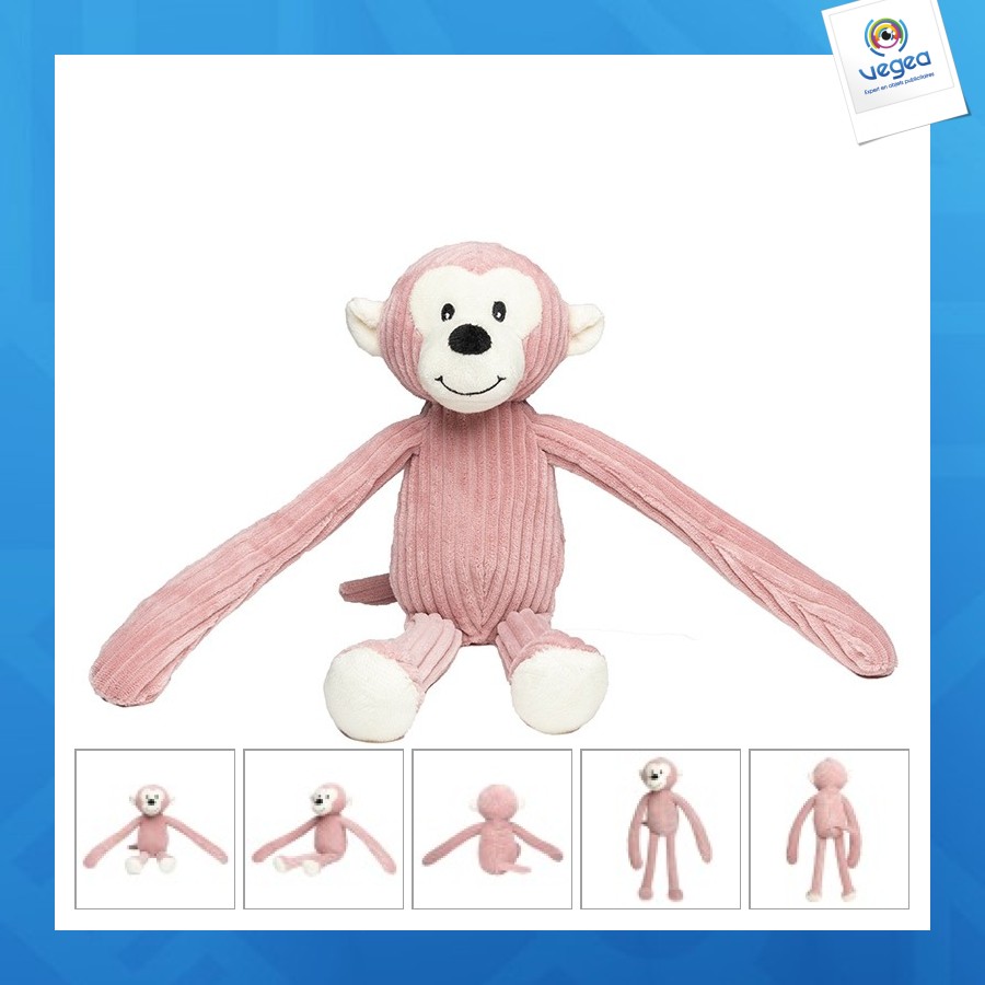 Peluche singe personalizable - mbw