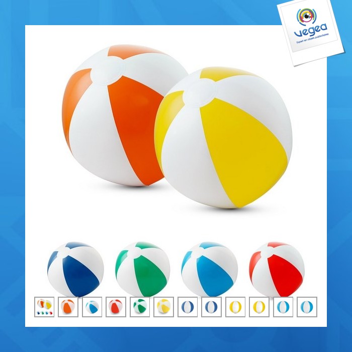 Pequeño balón inflable de 21 cm.