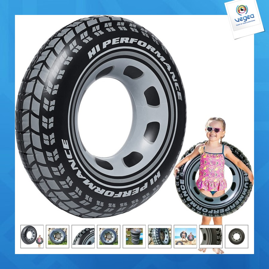 Petite bouée gonflable personalizable de 50cm pour enfant