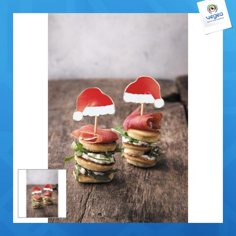Pinchos de navidad x10