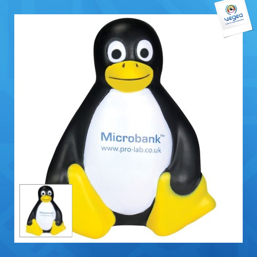 Pingüino sentado antiestrés