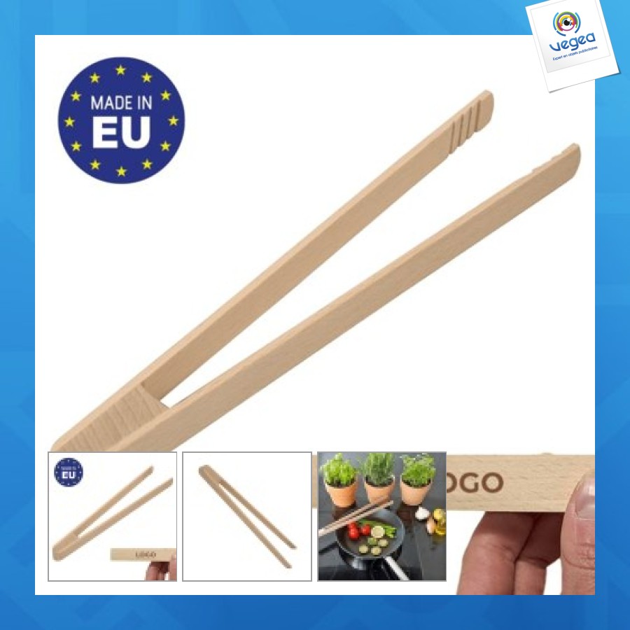 Pinzas de madera para alimentos