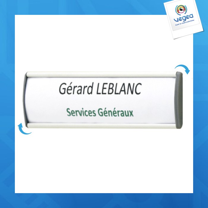 Placa de identificación alu-sign 60 x 100 mm