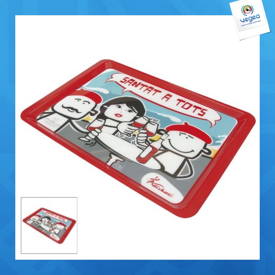 Plateau de bar personalizable 530x370mm