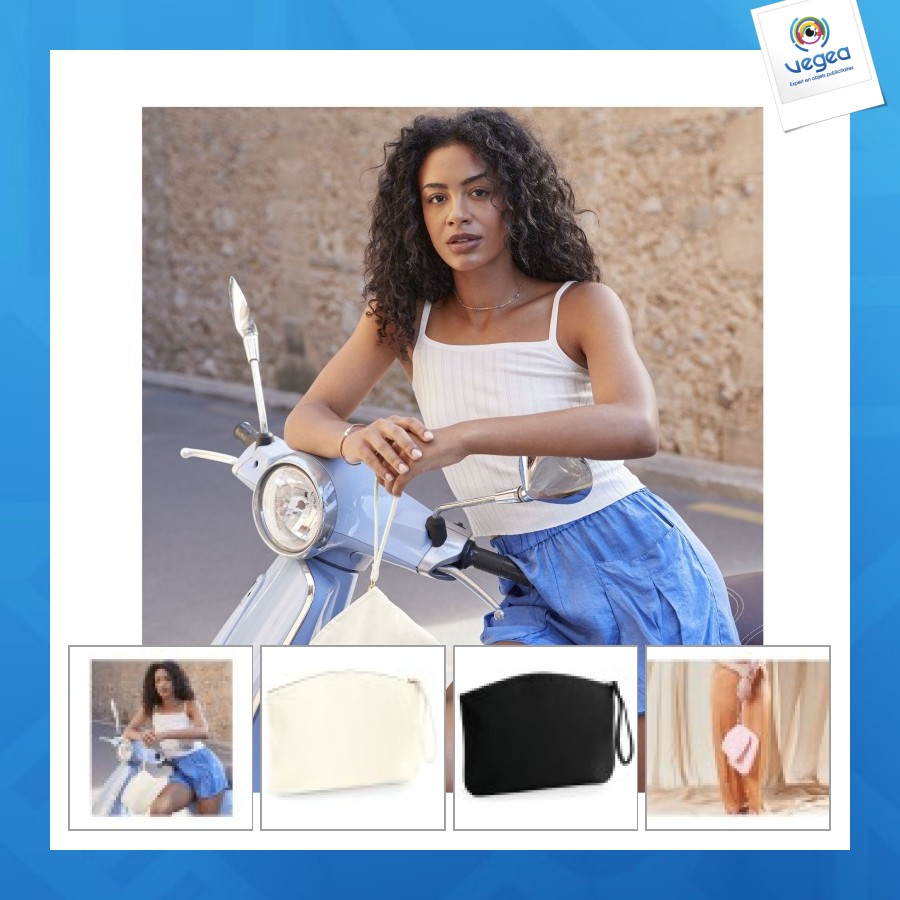 Pochette en coton biologique earthaware® 20x11,5cm