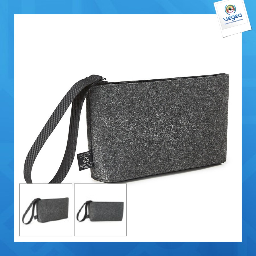 Pochette recyclée halfar de promoción