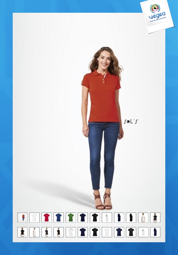 Polo de mujer personalizable - portland women