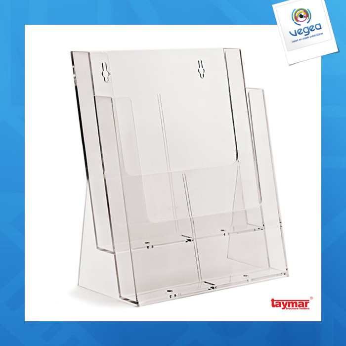 Portafolletos de mostrador taymar 2xa4 portrait esc