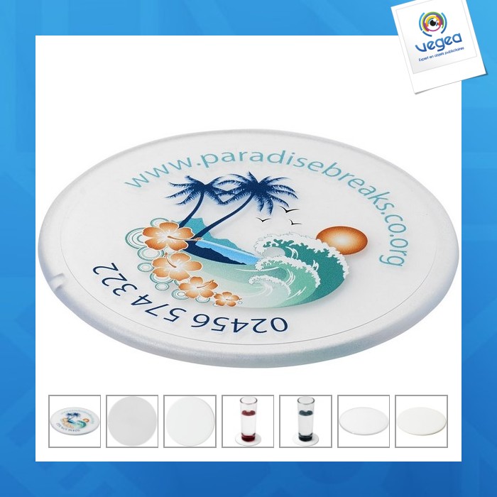 Posavasos redondo de plástico renzo