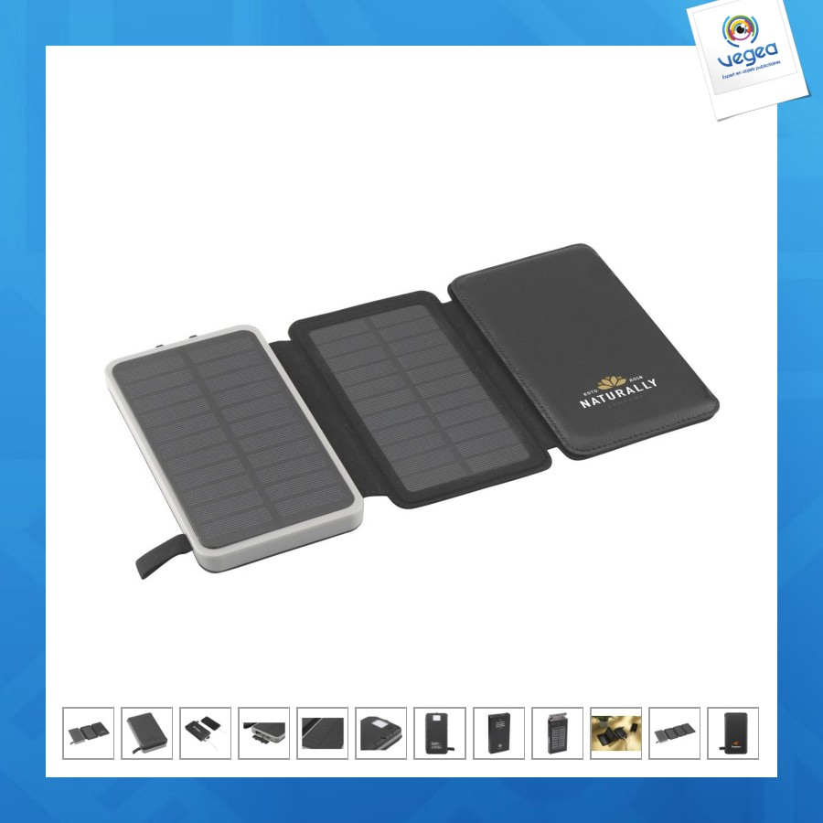 Power bank solaire de 8000mah