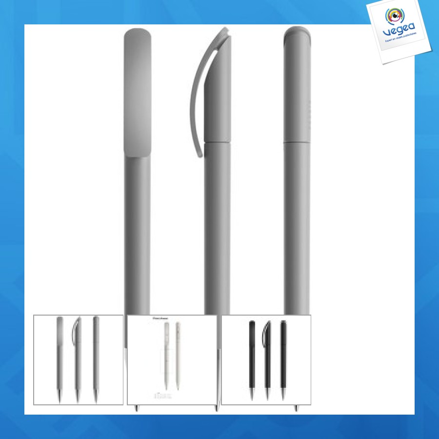 Prodir ds3tms mate con contera de metal satinado