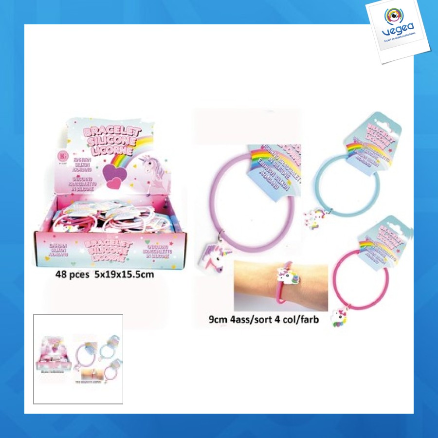 Pulsera unicornio de promoción