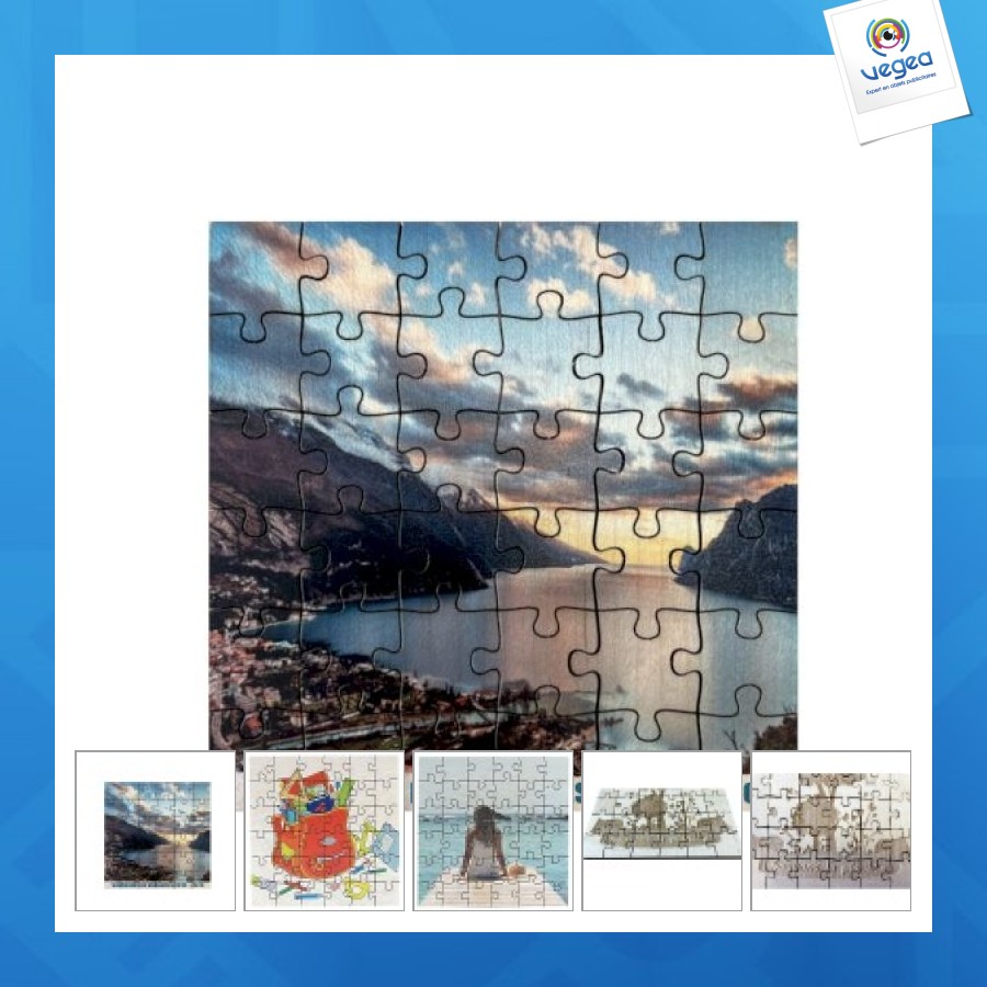 Puzzle francés de madera - 12 piezas