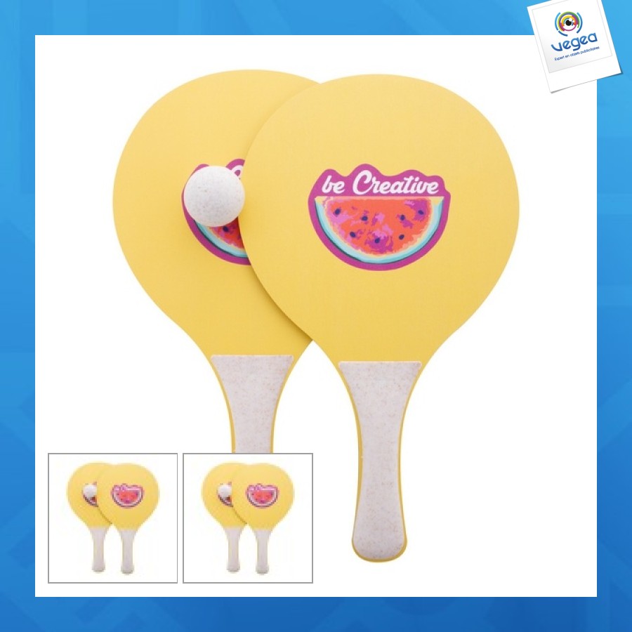 Raquetas de tenis playa full quadri