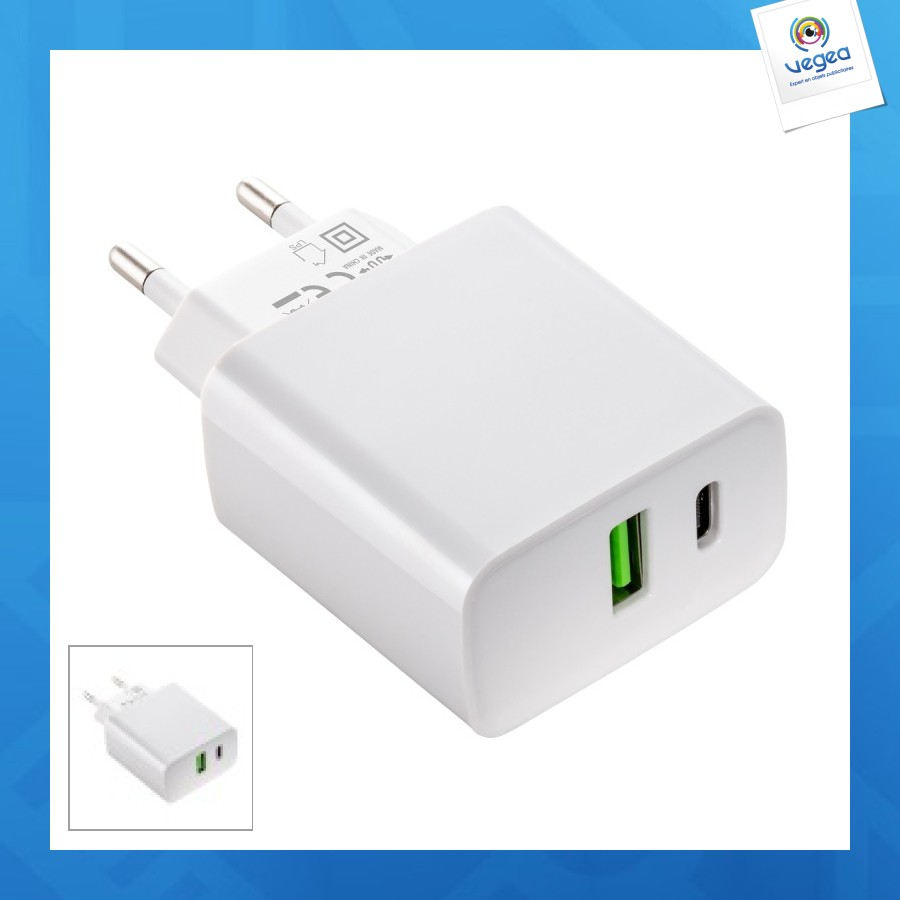 Reeves-torrance cargador de promoción usb-c y usb