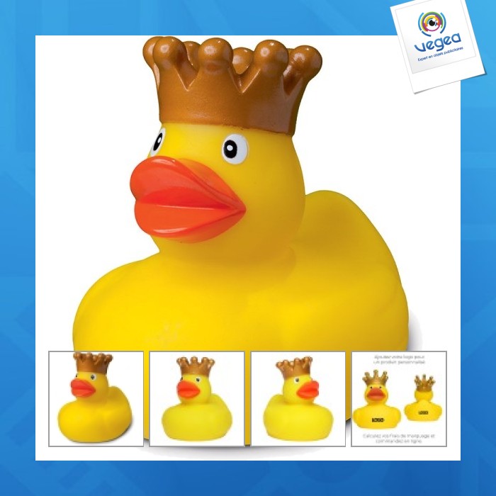 Rey del pato personalizable chillón.