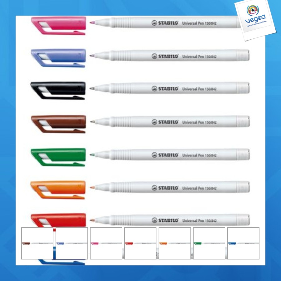 Rotulador stabilo universal (permanente)