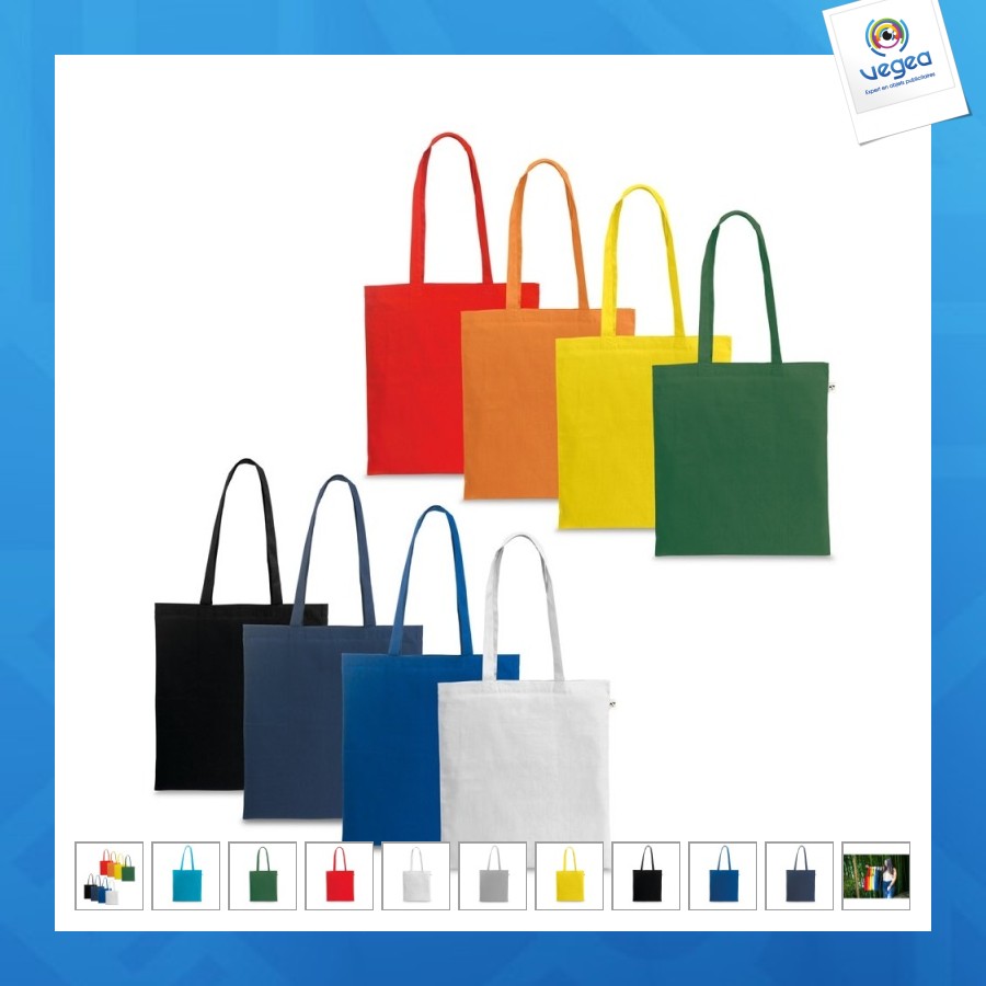 Sac 100% coton biologique 140g/m²