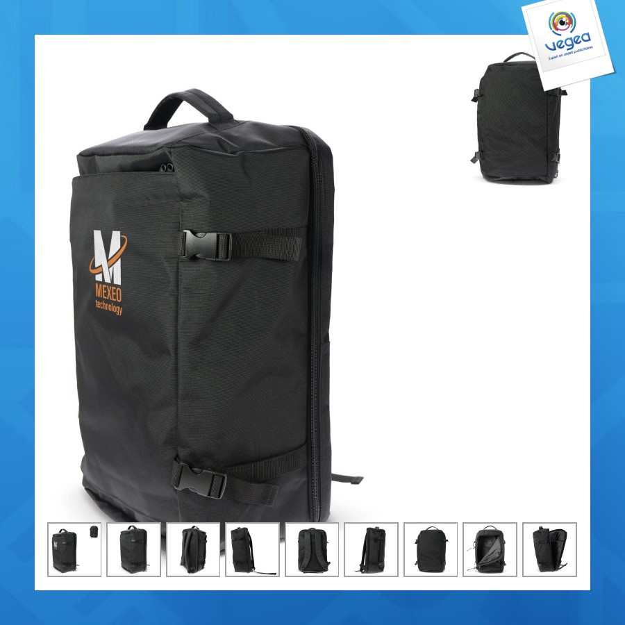 Sac à dos pour ordinateur personalizable portable et sac de nuit 30l