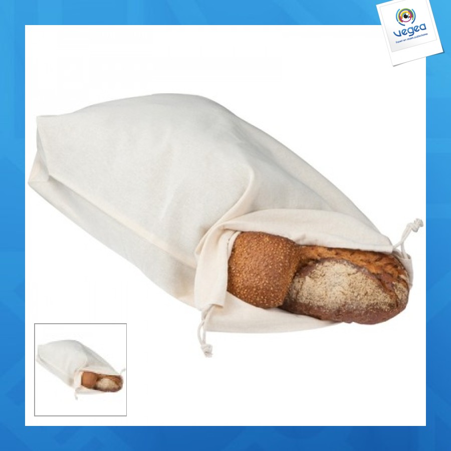 Sac à pain personalizable baguette
