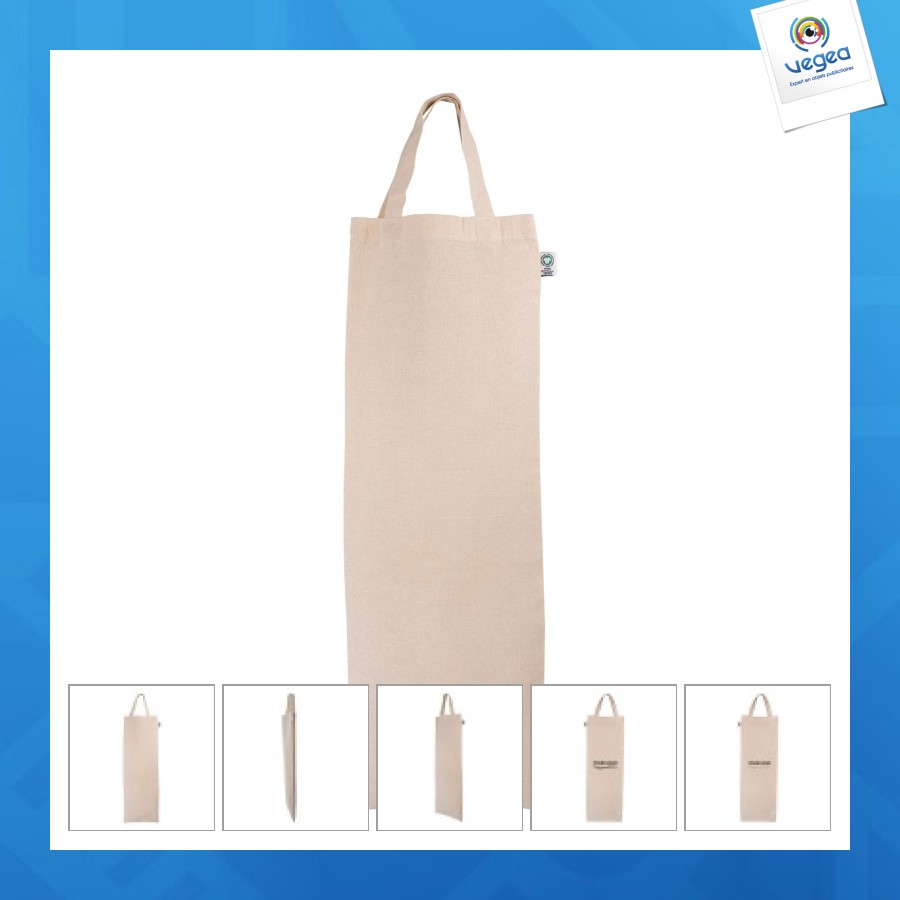 Sac à pain personalizable en coton bio 120g - ranchi