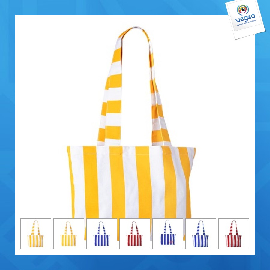 Sac coton personalizable recyclé 42x8x28cm