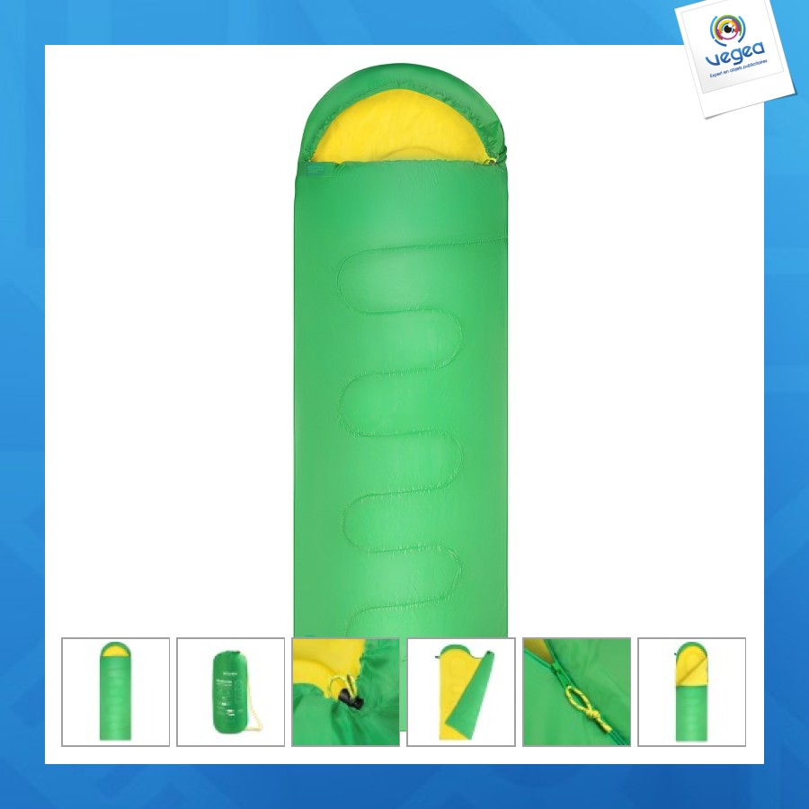 Sac de couchage de promoción enveloppe printemps-été 220x75cm