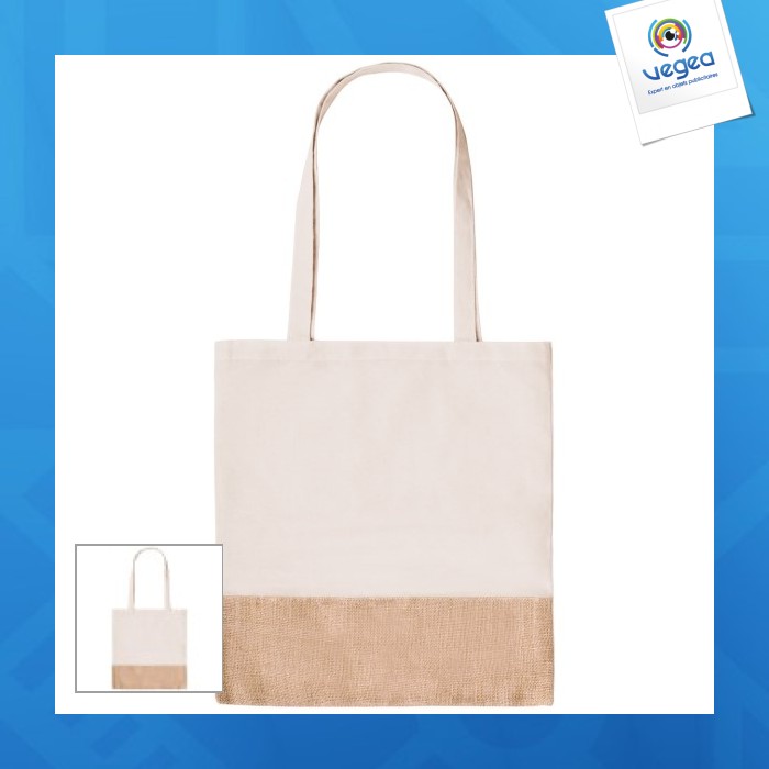Sac shopping personalizable - 120g/m²