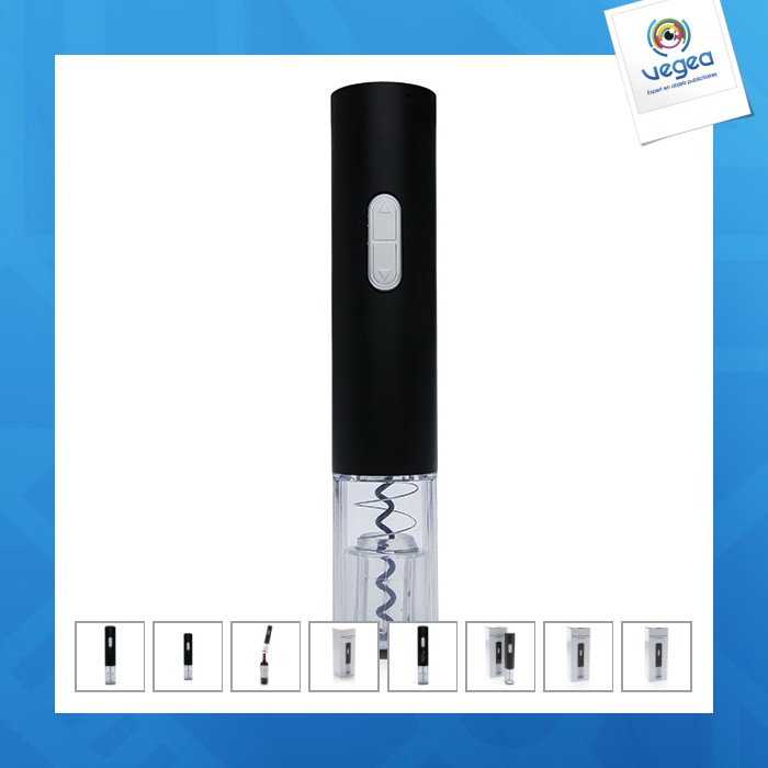 Sacacorchos eléctrico personalizable - a batería