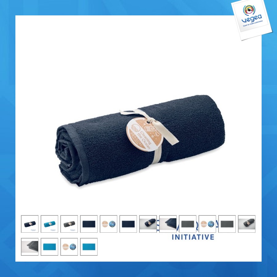 Sand - seaqual® serviette 70x140cm