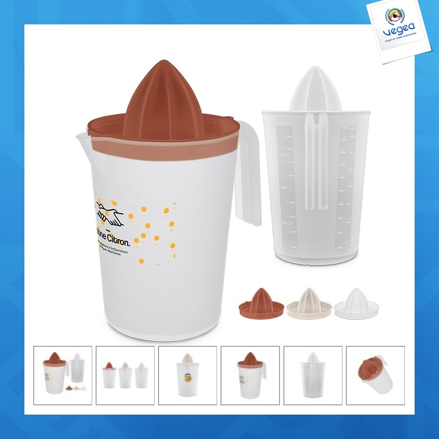Set pichet pot 110cl ras bord avec presse-agrume
