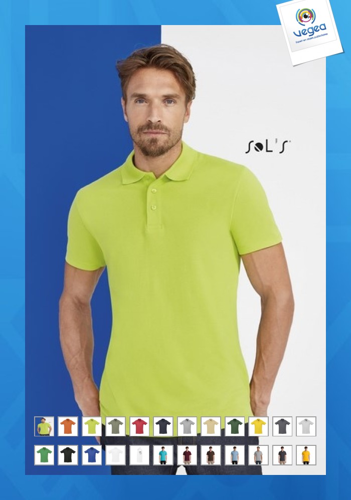 Sol's polo blanco hombre - primavera ii - 11362b