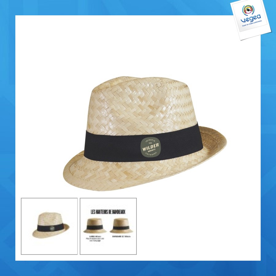 Sombrero de paja de promoción