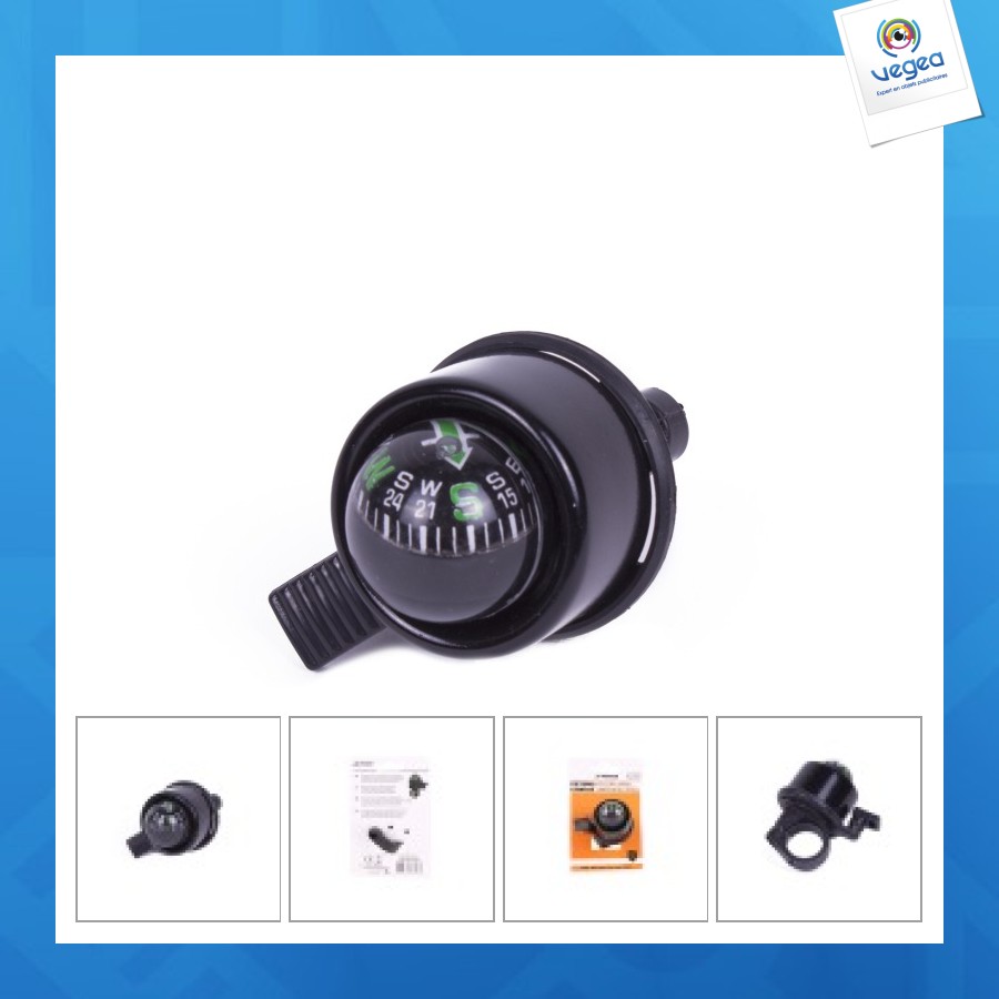 Sonnette de vélo de promoción boussole 40mm