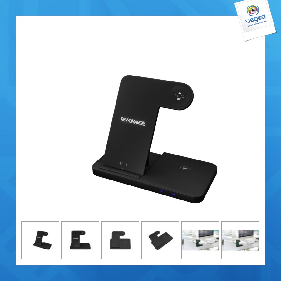 Soporte de inducción plegable 3 en 1 stock