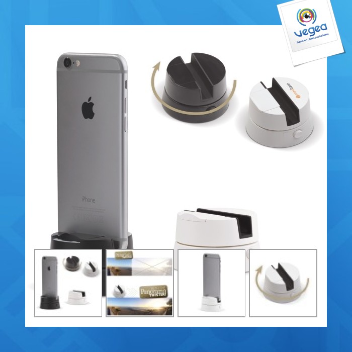 Soporte panorámico para teléfono