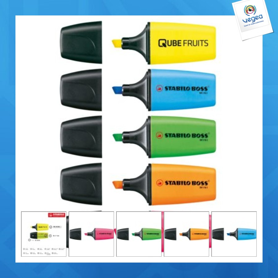 Stabilo boss mini personalizable