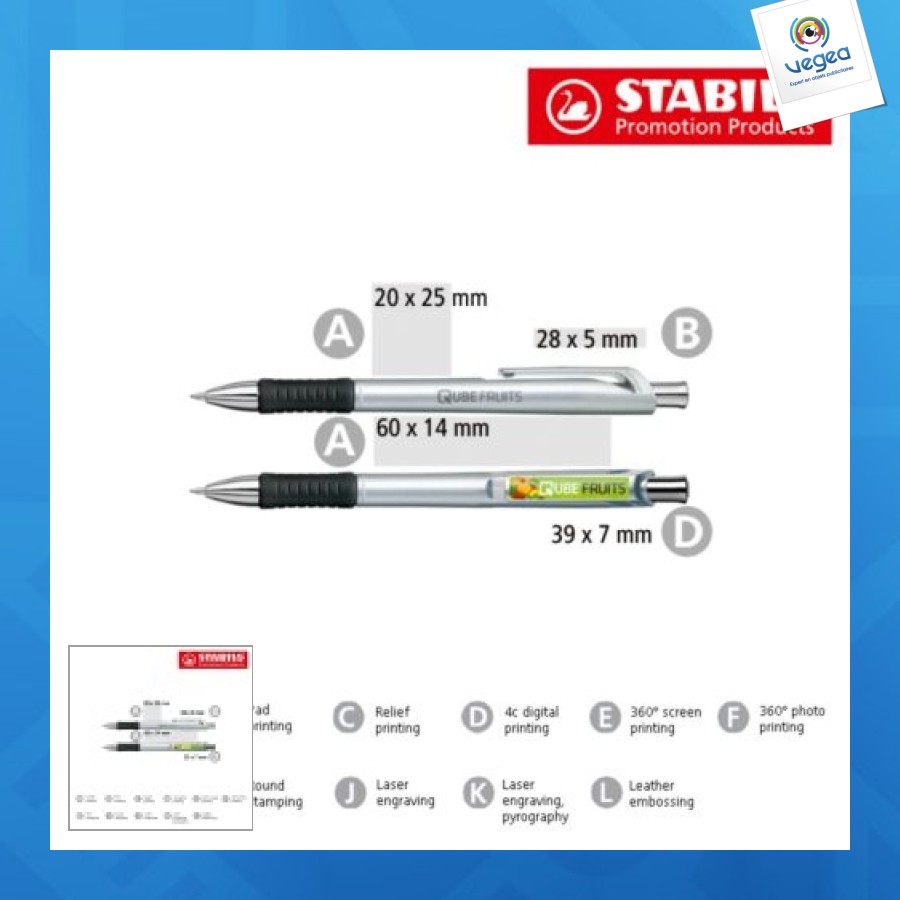 Stabilo de promoción pointlight biros
