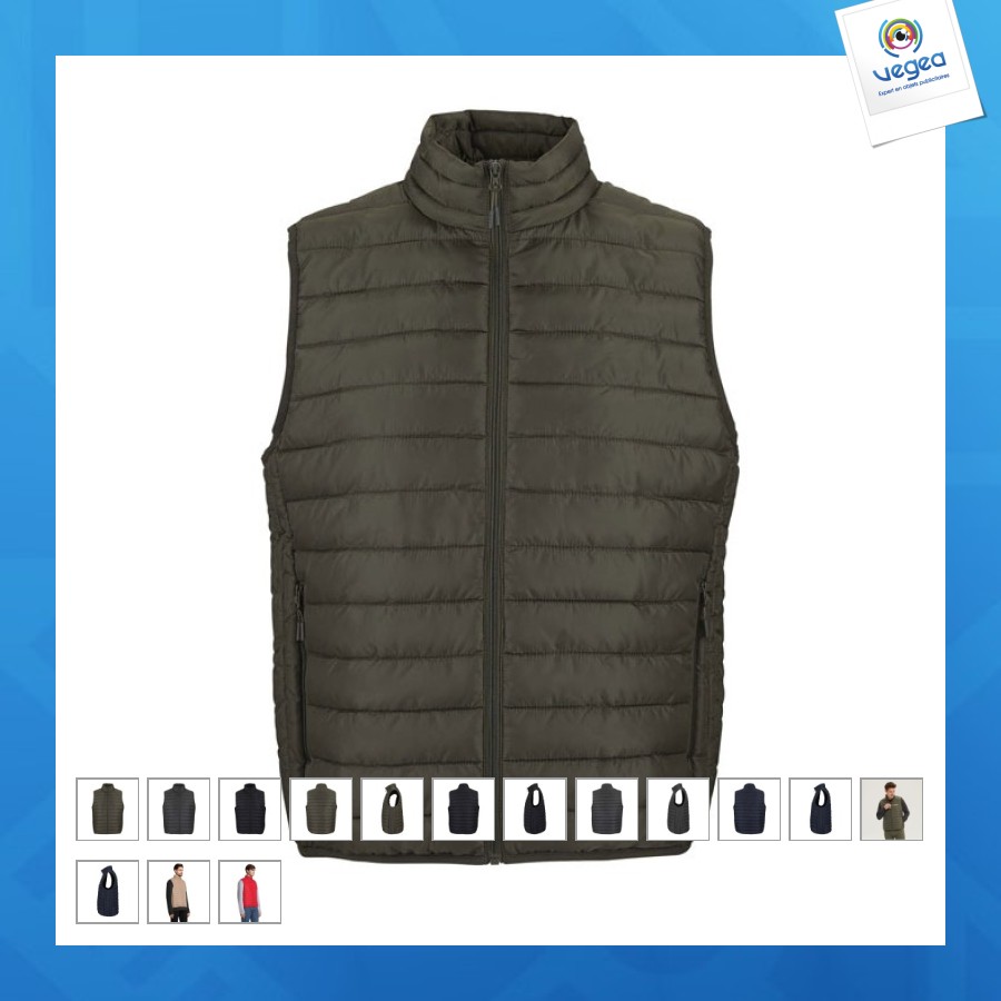 Stream men bodywarmer de promoción
