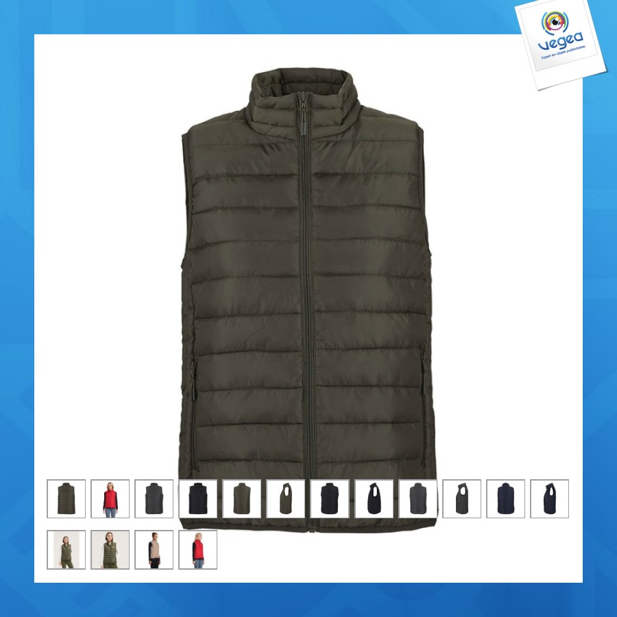Stream women bodywarmer personalizable