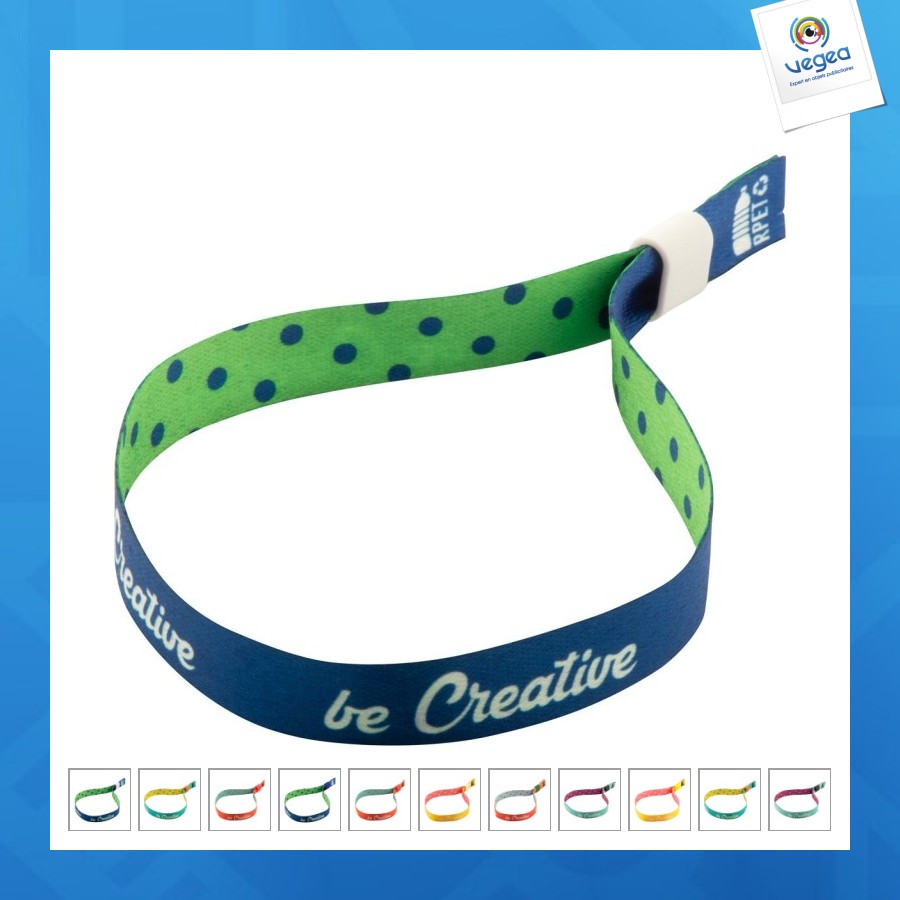 Subowrist rpet bracelet festival personalizable personnalisable