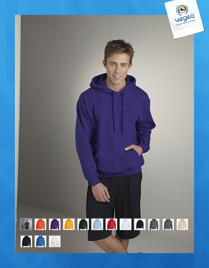 Sudadera con capucha 50/50 de gildan personalizable para hombre